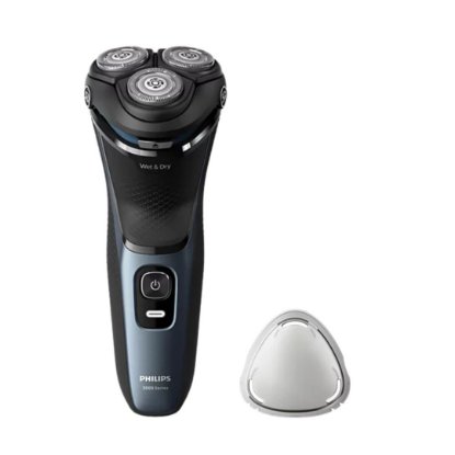 Aparat za brijanje PHILIPS S3144/00, bežična uporaba, za mokro i suho brijanje, plavi