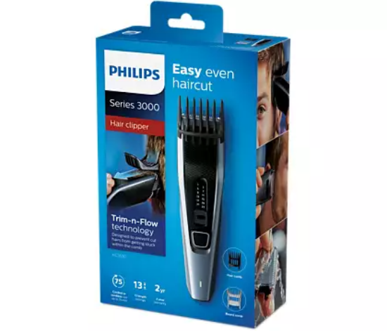 Aparat za šišanje PHILIPS HC3530/15, 13 postavki duljine, 75 min bežične uporabe