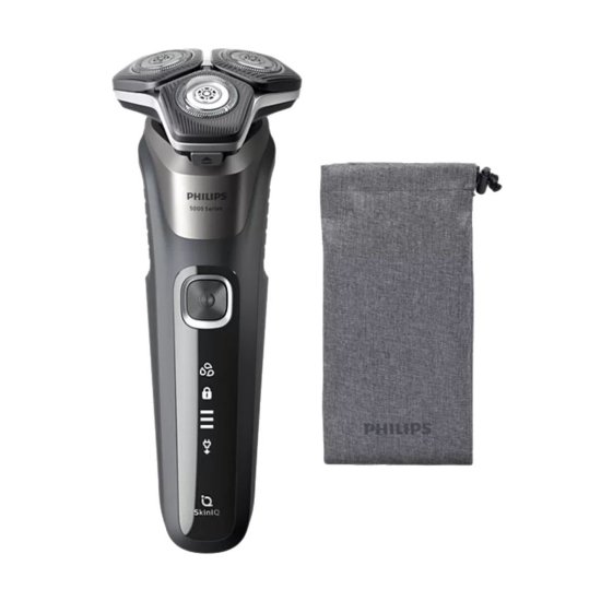 Aparat za brijanje PHILIPS S5887/10, za mokro i suho brijanje, crni