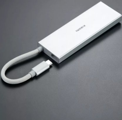 Docking station XIAOMI 5-in-1 Type-C Hub, 3x USB-A, 1x HDMI, 1x USB-C
