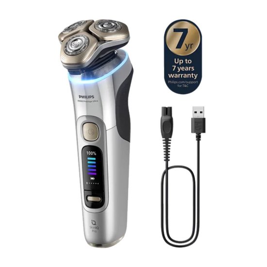 Aparat za brijanje PHILIPS XP9404/46 SkinIQ Pro i9000 Prestige Ultra, za mokro i suho brijanje, sreberni