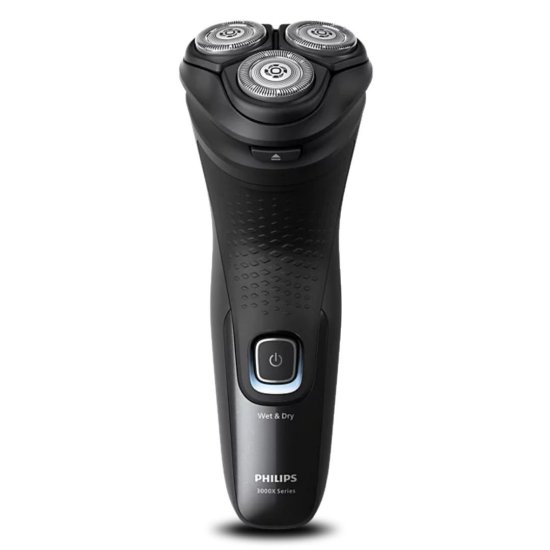 Aparat za brijanje PHILIPS X3051/00, bežična uporaba, za mokro i suho brijanje, crni