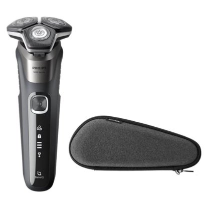 Aparat za brijanje PHILIPS S5887/30, za mokro i suho brijanje, crno
