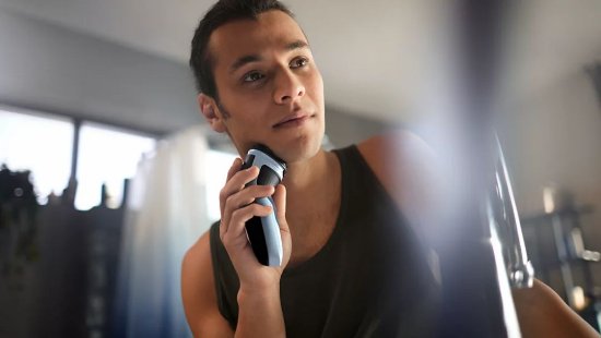 Aparat za brijanje PHILIPS X3003/00, za mokro i suho brijanje, crni/plavi