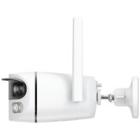 Mrežna nadzorna kamera BOTSLAB W302, Dual-Lens, 4 MP, 170°, vanjska, WiFi, bijela
