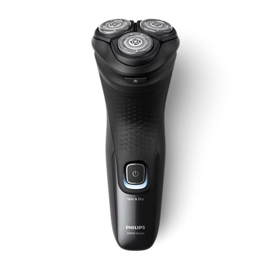 Aparat za brijanje PHILIPS X3051/00, bežična uporaba, za mokro i suho brijanje, crni