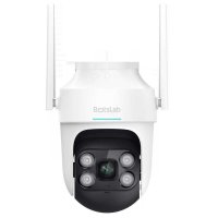 Mrežna nadzorna kamera BOTSLAB PT W312, 4 MP, 360°, vanjska, WiFi, noćno snimanje, bijela
