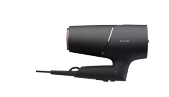 Sušilo za kosu PHILIPS BHD538/30, 2300 W, ThermoShield, difuzor, 8 puta više iona, crni