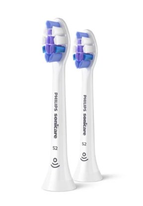 Zamjenske glave za četkice za zube PHILIPS HX6052/87, 2 kom, bijela, S2 Sensitive
