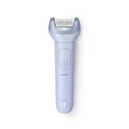 Epilator PHILIPS BRE709/00 Series 8000, Wet & Dry, plavi