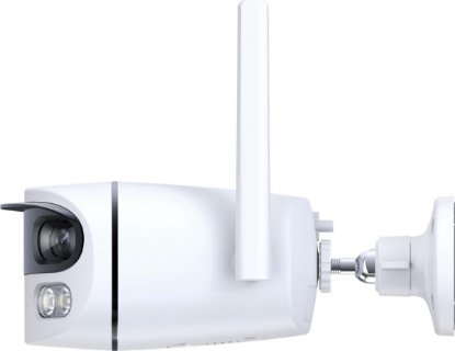 Mrežna nadzorna kamera BOTSLAB W302, Dual-Lens, 4 MP, 170°, vanjska, WiFi, bijela