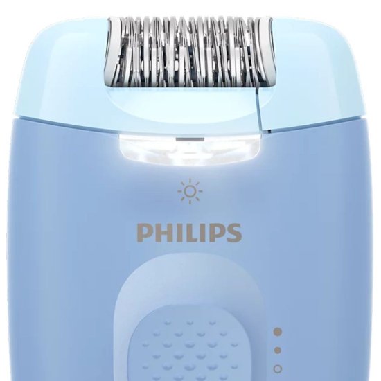 Epilator PHILIPS EPILATOR BRE247/00 Series 4000, plavi