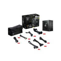 Napajanje 850W, MSI MAG A850GL PCIE5, ATX v3.0, 120mm vent, modularno, 80+ Gold