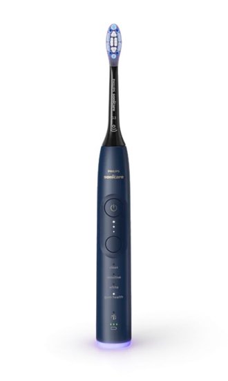 Električna četkica za zube PHILIPS HX7429/01, duopack 2 kom, 2 kom, sonična, plava/bijela