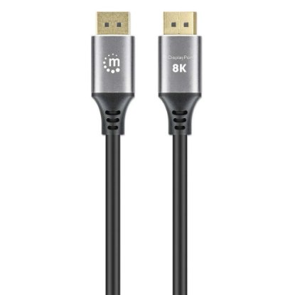 Kabel MANHATTAN, DisplayPort (M) na DisplayPort (M), 8K@60Hz, 1.0m