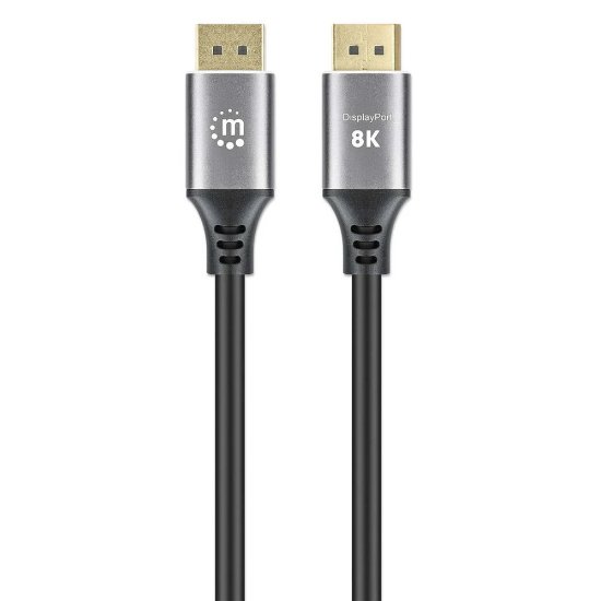 Kabel MANHATTAN, DisplayPort (M) na DisplayPort (M), 8K@60Hz, 1.0m