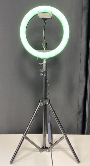 RABLJENI - Ring light MAXMOBILE MJ26, 186cm, RGB, promjer 26cm