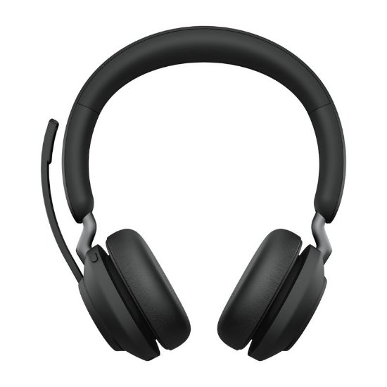 Slušalice JABRA Evolve2 65 MS, Link380a, on-ear, Stereo, USB, BT, stalak, crne
