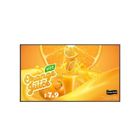 Digitalni zaslon 55" LG 55UH5Q-E, 4K UHD, IPS, 60Hz, 8ms, 500cd/m2, crni
