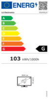 Digitalni zaslon 55" LG 55UH5Q-E, 4K UHD, IPS, 60Hz, 8ms, 500cd/m2, crni