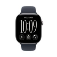 Pametni sat APPLE WATCH SERIES 12 GPS, 46mm, Sivo aluminijsko kućište, Navy Blue sportska narukvica S/M