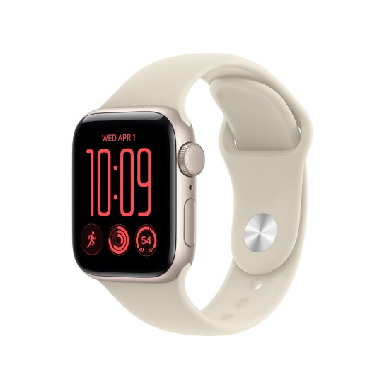 Pametni sat APPLE Watch SE3 v2 , 40mm Starlight aluminijsko kućište, Starlight sport remen - S/M