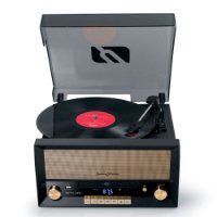 Mini linija MUSE MT- 110B CD/ FM/ USB sa gramofonom, crni