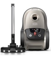 Usisavač PHILIPS XD8152/12, 900 W, 4 L vrećica, sreberni