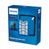 Zamjenski filter za usisavač PHILIPS FC8003/01, kompatibilno s PowerPro Expert, uključuje antialergijski filter (1x) i perive filtre