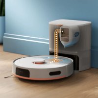Robotski usisavač PHILIPS XU5100/20,sa stanicom za samopražnjenje, sivi