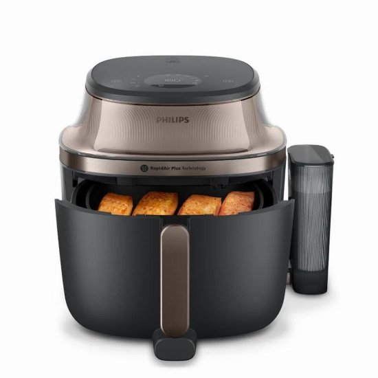 Friteza na vrući zrak PHILIPS NA547/07, 2000 W, 7.2 L, crna