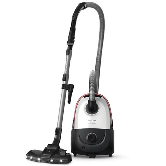 Usisavač PHILIPS XD6122/12, 900 W, 4 L vreća, bijeli