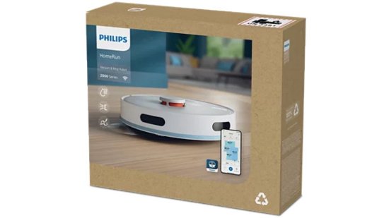 Robotski usisavač PHILIPS XU2000/25, baza za punjenje, bijela