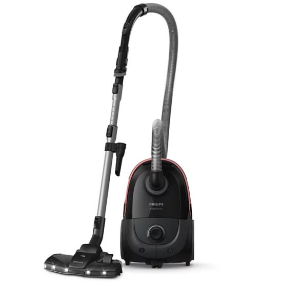 Usisavač PHILIPS XD6142/12, 900 W, 4 L vreća, HEPA filter, crni