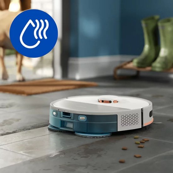 Robotski usisavač PHILIPS XU5000/20, baza za punjenje,bijeli
