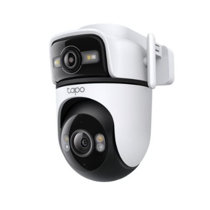 Mrežna nadzorna kamera TP-LINK C545D, 2K (3 MP), dualna optika 165°, Wi-Fi, microSD, vodootporna, vanjska