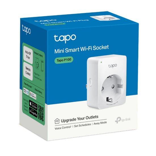 Pametna utičnica TP-LINK Tapo P110, WiFi, pakiranje 1 kom, bijela