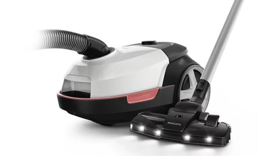 Usisavač PHILIPS XD6122/12, 900 W, 4 L vreća, bijeli