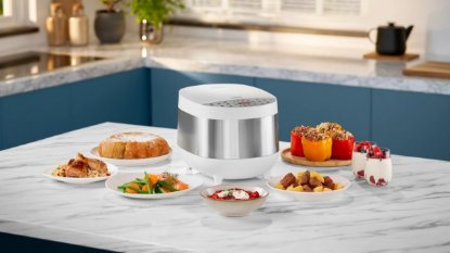 Multicooker PHILIPS HD4713/40, 5 l, 1300W, 3D grijanje, bijelo/srebrno
