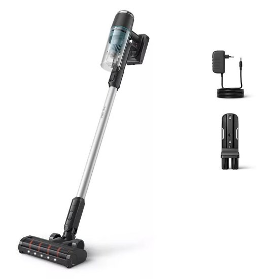 Usisavač PHILIPS XC3031/01, bežični, štapni, 25 V, 80 min, crni