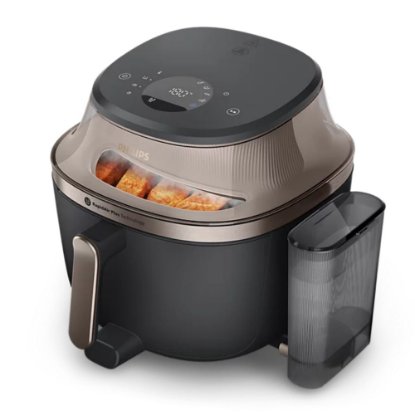 Friteza na vrući zrak PHILIPS NA547/07, 2000 W, 7.2 L, crna