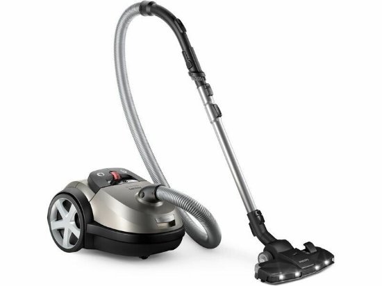 Usisavač PHILIPS XD8152/12, 900 W, 4 L vrećica, sreberni