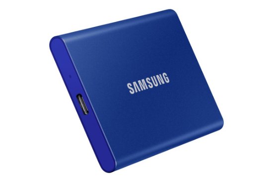SSD vanjski 2TB SAMSUNG T7, MU-PC2T0H/WW, 1050 MB/s, USB-C, 3D Nand, plavi