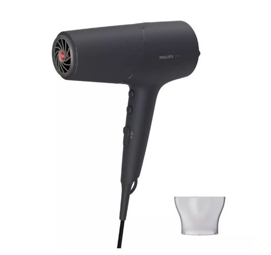 Sušilo za kosu PHILIPS BHD504/00, 2100 W, tehnologija ThermoShield, tamnosivo