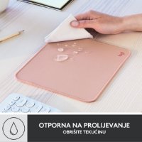 Podloga za miš, LOGITECH Studio, soft, roza
