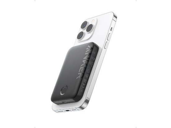 Anker Mobilni USB punjač 321 MagGo PowerCore 5K, 5000 mAh, 3xUSB, magnetski, crni
