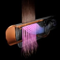 IZLOŽBENI - Pegla za kosu DYSON Airstrait Bright Nickel/Bright Copper
