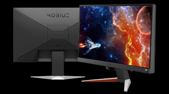 Gaming monitor BENQ, EX240N, 23,8", 1ms, 250cd/m2, FHD, 165 Hz, HDMI, DP, crni