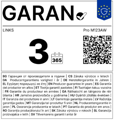 Računalo LINKS Pro M123AW / Ryzen 5 8500G, 16GB DDR5, 1TB SSD NVMe, AMD Radeon Graphics, WiFi, Windows 11, crno