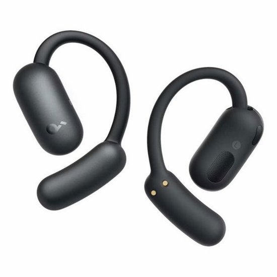 Slušalice ANKER SoundCore AeroFit 2, Ozone, open-ear, bežične, Bluetooth, crne